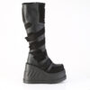 STOMP-228 Black Vegan Leather