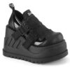 STOMP-28 Black Patent-Vegan Leather