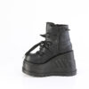 STOMP-60 Black Vegan Leather