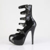 TEEZE-23 Black Glitter Patent