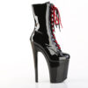 XTREME-1020-1 Black Patent/Black-Red Chrome