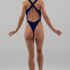 London Velvet Bodysuit &#8211; Electric Blue