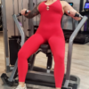 Aria Unitard &#8211; Red