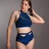 Grace Low Waist Bottom Blue