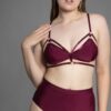 Amber High Waist Bottom Mulberry