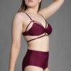 Amber High Waist Bottom Mulberry