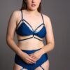 Amber High Waist Bottom Blue