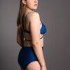 Amber High Waist Bottom Blue