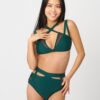 Charlotte High Waist Bottom Green