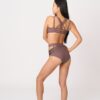 Charlotte High Waist Mahogany