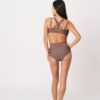 Charlotte High Waist Mahogany