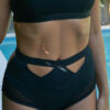 Grace Low Waist Bottom Black