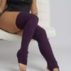 Purple Leg Warmers