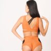 Sasha High Waist Bottom Orange