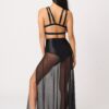 Bonnie Mesh Skirt Black