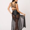 Bonnie Mesh Skirt Black