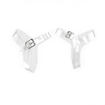 Pleaser Clear Detachable Ankle Straps