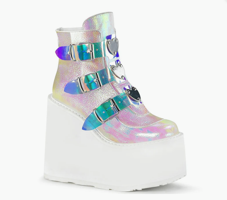 SWING-105 Pearl Iridescent Vegan Leather – US9